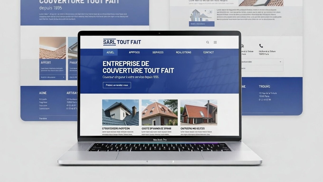 Site SARL TOUT FAIT - Entreprise de couverture